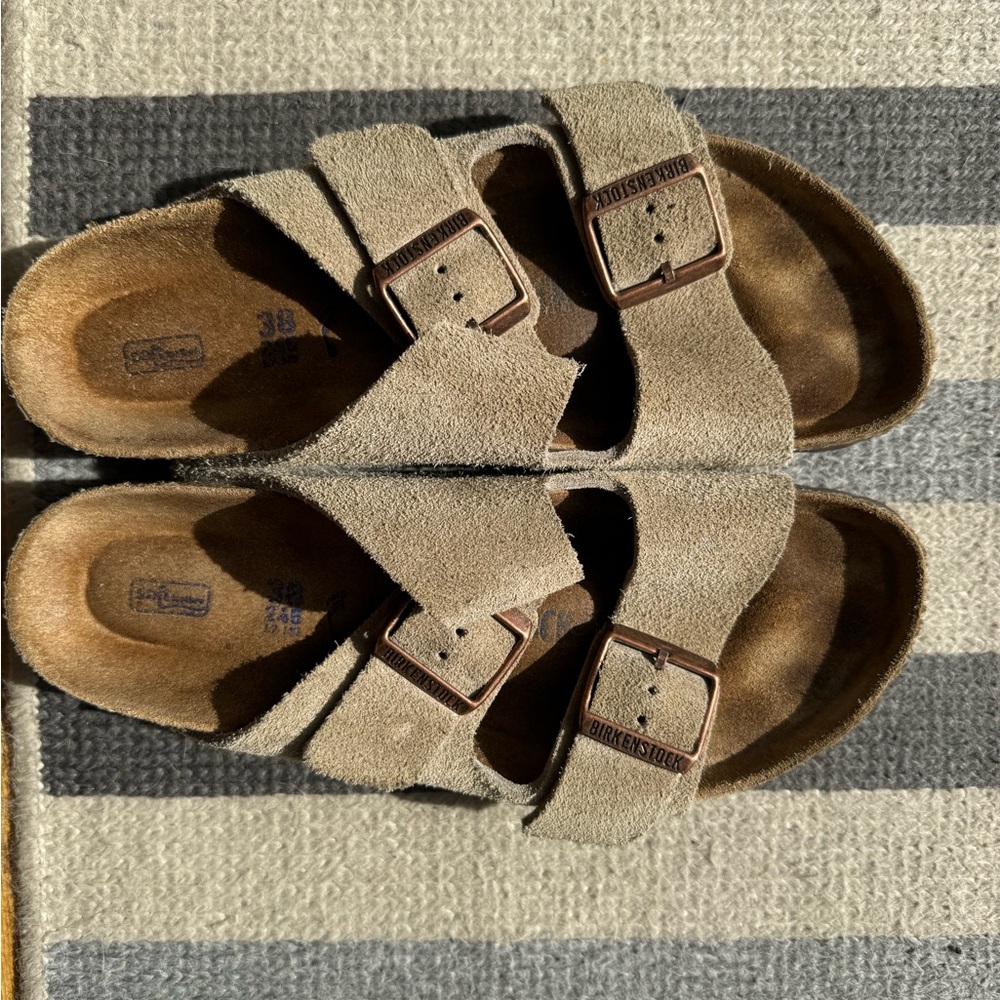 Birkenstock Arizona Suede Sandals